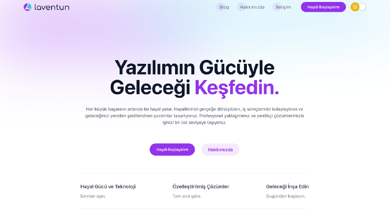 Laventun.com (Samsun Web Tasarım) Web Sitesi Geliştirme