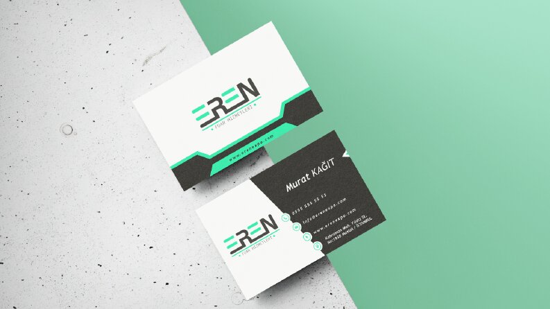 Eren Fuarcılık Konsept Kartvizit Tasarımı