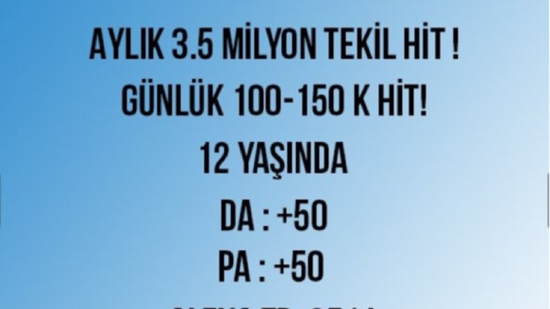 Ben, AlexaTR:650 olan Gercekgundem.com yayınlarım.