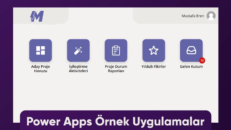 Power Apps için örnek projeler