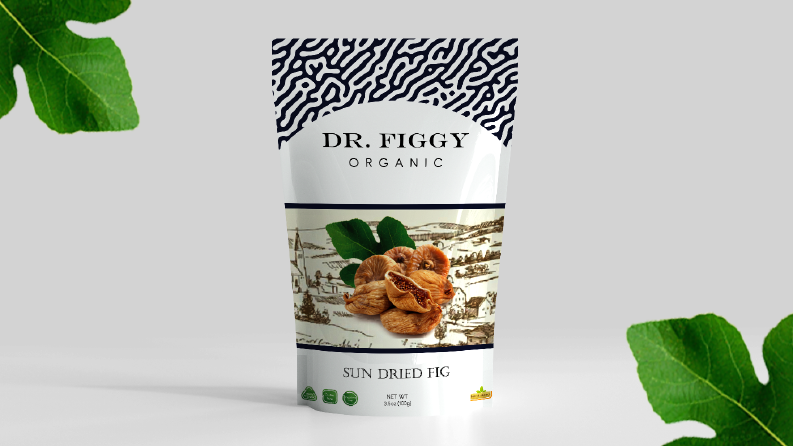 Dr.figgy kuru incir ambalaj tasarımı