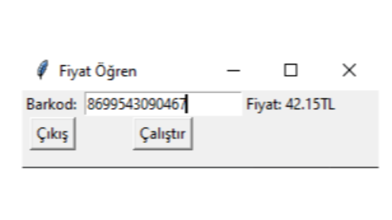 Güncel fiyat takibi programı