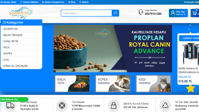 Esvaryumpetshop - Web site