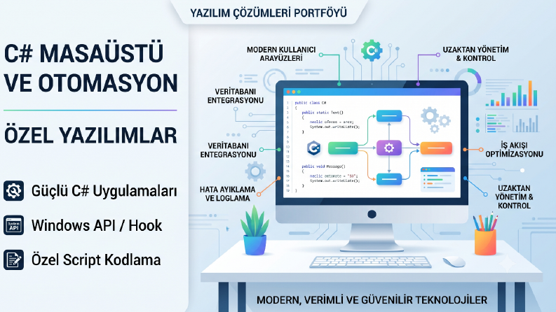 C# Masaüstü & Otomasyon