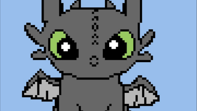 Dişsiz - Pixel Art