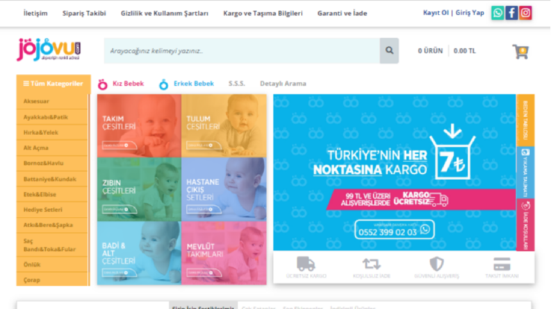 e-ticaret canlı örnek