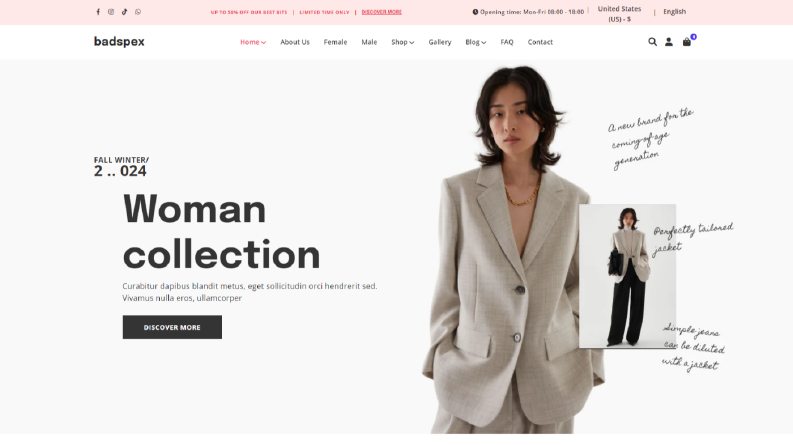Shopify Minimal E-Ticaret #1