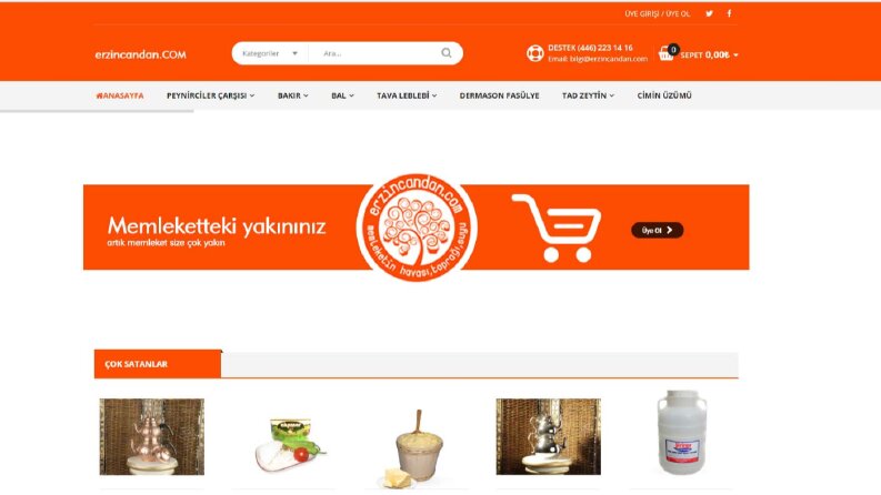 www.erzincandan.com (e-ticaret)