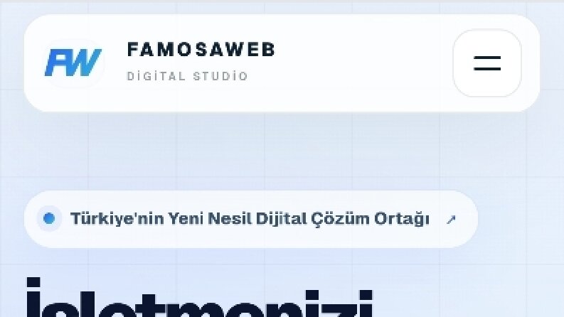 Famosa Web – Kurumsal Web Tasarım & Yazılım