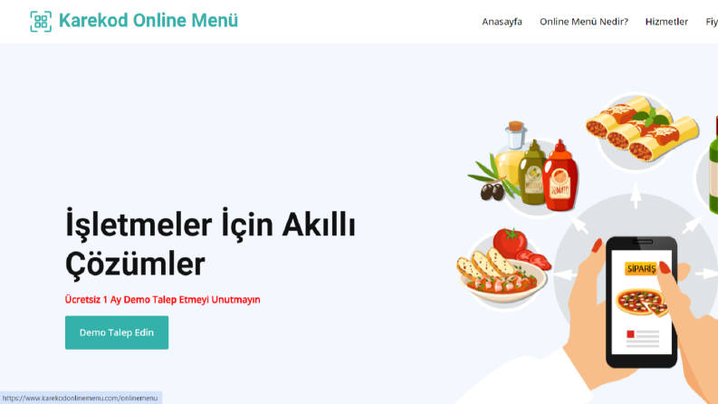 Online Menü