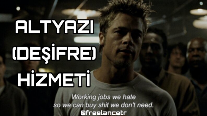 Altyazı & Deşifre hizmeti