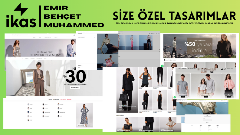 Markanıza Özel Profesyonel İkas Tema Tasarımları