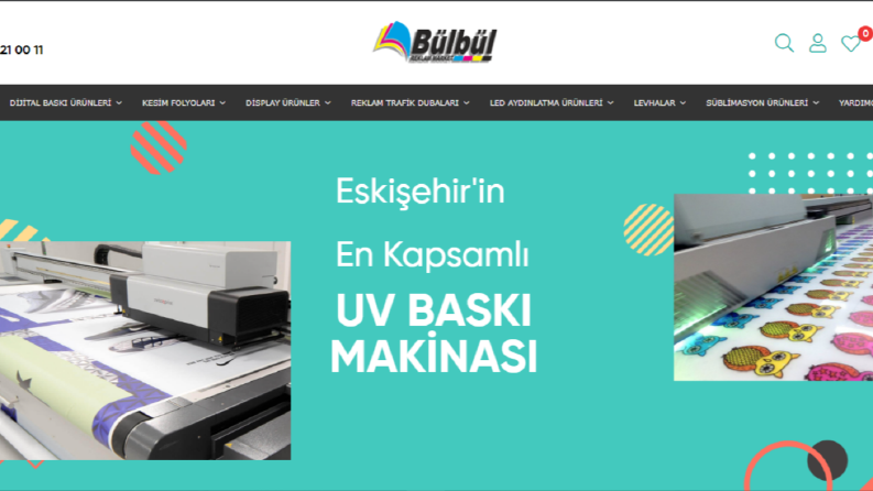 Bülbül Reklam Market E-Ticaret Sitesi