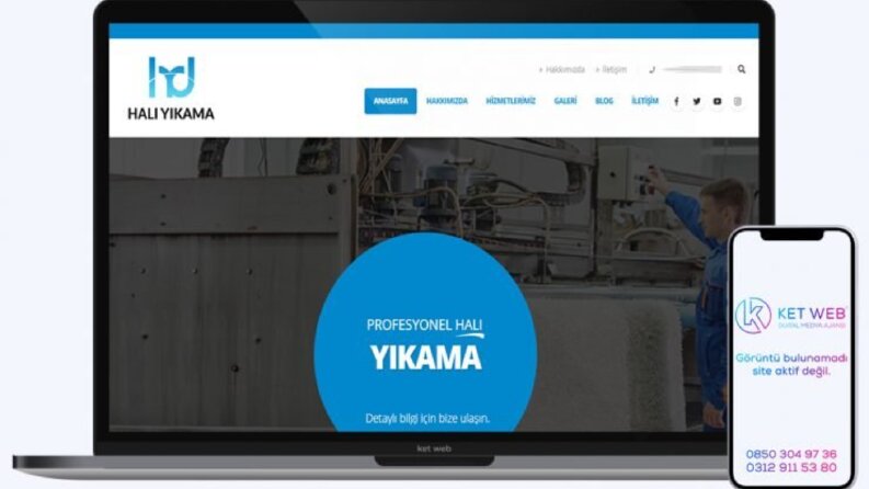 HD Halı Yıkama - Kurumsal web sitesi