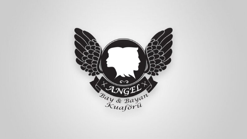Angel Bay&Bayan Kuaför Logo Çalışması