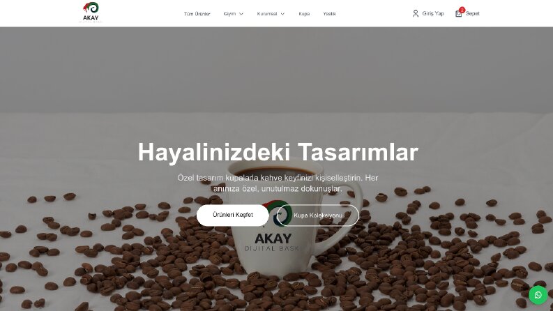 Akay Dijital Baskı - E Ticaret