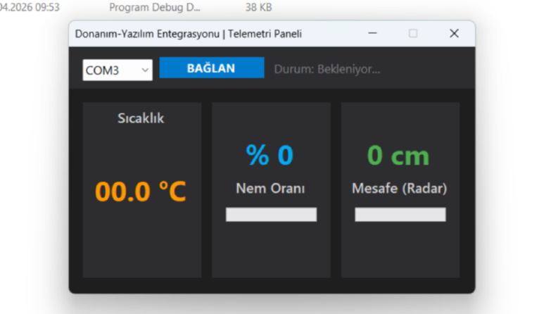 C# .NET & Arduino Donanım Entegrasyon Paneli