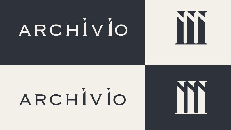 ARCHIVIO-Dijital Arşiv Logo Tasarımı