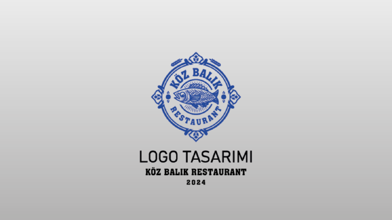 Köz Balık Restaurant Logo Tasarımı