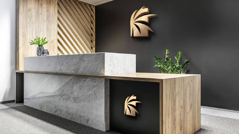 Palmiye İnşaat - Logo Tasarımı