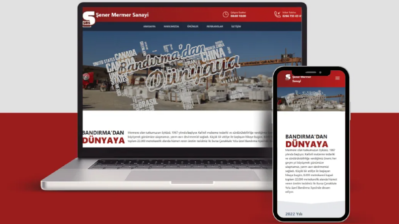 Şener Mermer Websitesi
