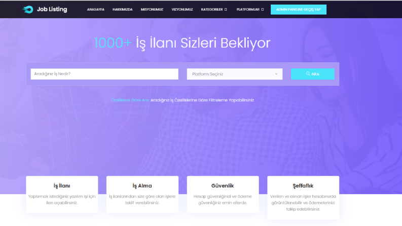 Freelance İş Bulma Sitesi