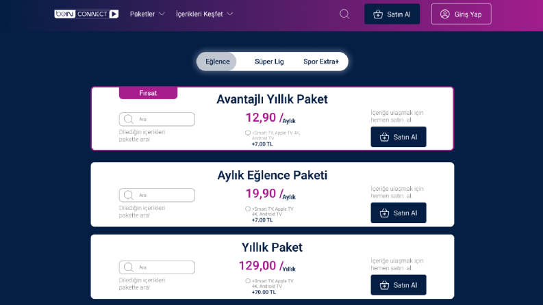 Digiturk Satınal Study Case