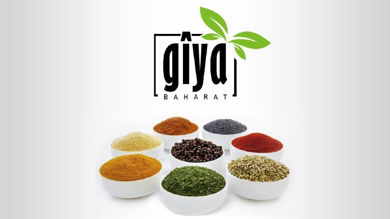 Gîya Baharat Logo Tasarımı