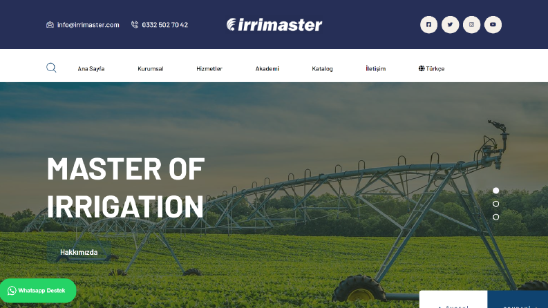 İrrimaster - Tarım
