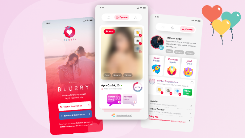 Ben, göz alıcı ve çekici mobil UI/UX tasarımları yaparım.