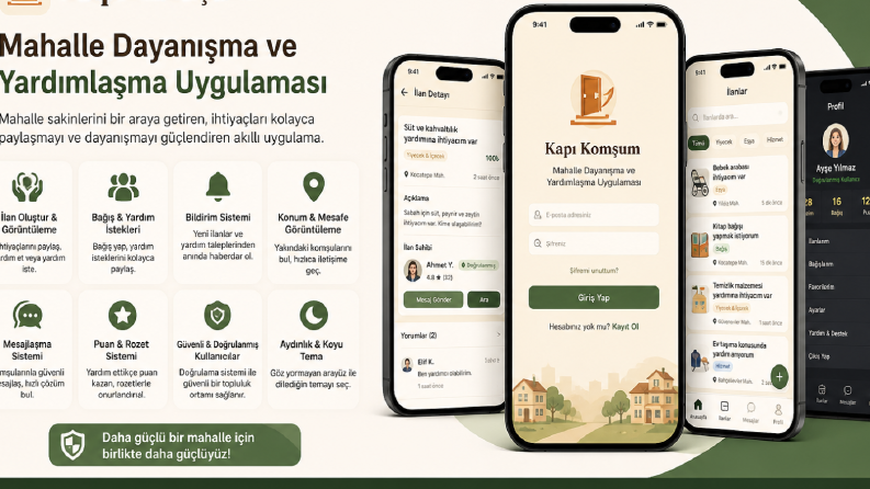 Mahalle Dayanışma ve Yardımlaşma Uygulaması