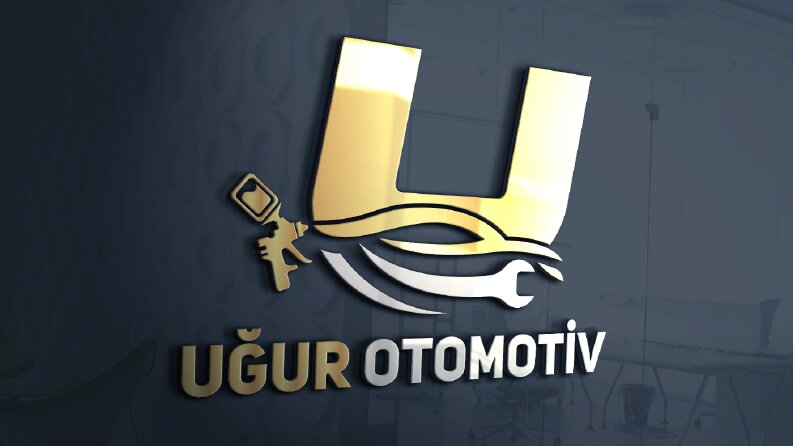 Uğur Otomotiv Firmasına Yaptığımız Referans Logo Çalışması