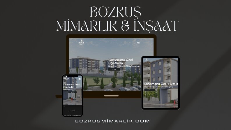 Bozkuş Mimarlık | Estetik & Modern Mimari Web Tasarım