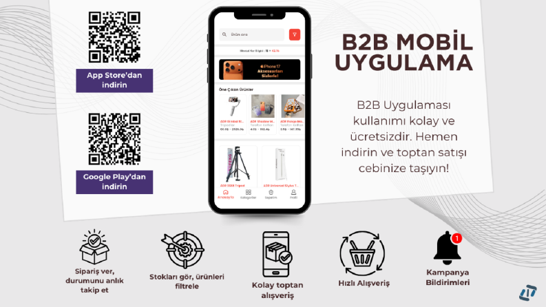 B2B Mobil Sipariş Uygulaması