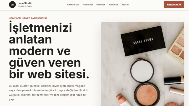 İhtiyacınıza Özel Modern ve Dinamik Web Tasarımı