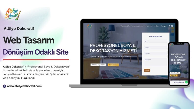Atölye Dekoratif | Boya & Dekorasyon Web Sitesi