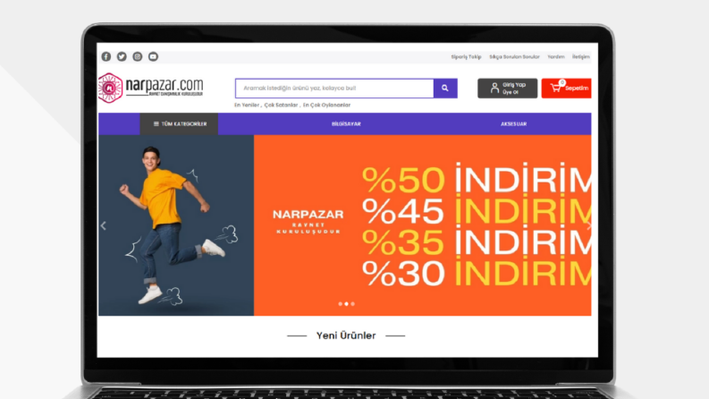 narpazar.com satış sitesi