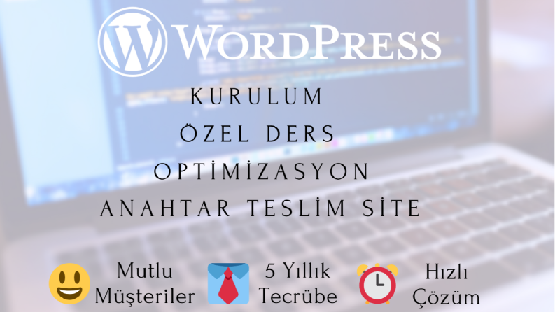 Wordpress Hizmet Kapak Fotom