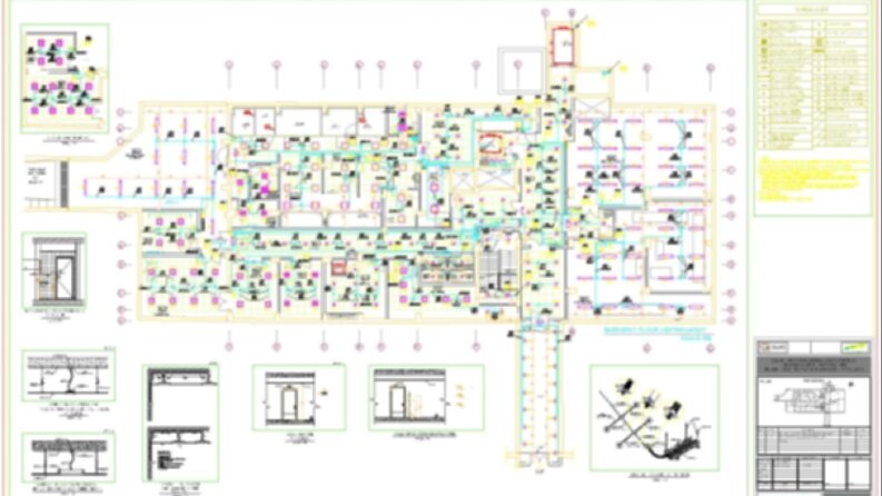 Autocad Elektrik Tesisat