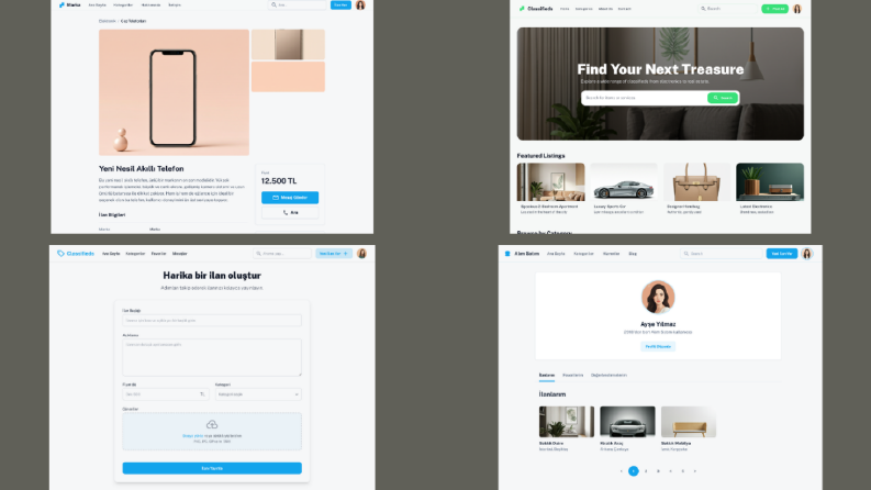 İlan Yayınlama Web Sitesi