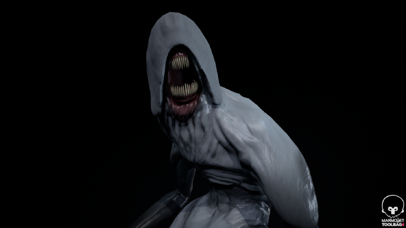 Lurker - Lowpoly Yaratık Tasarımı