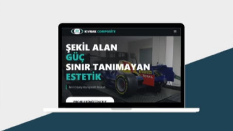 Kıvrak Composite - Kurumsal Web Projesi