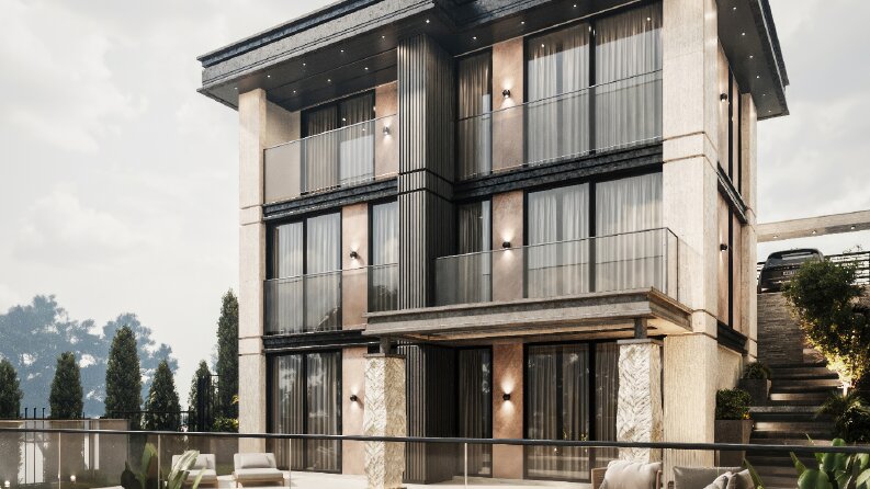 Konsept Villa Cephe Ve Peyzaj Tasarımı