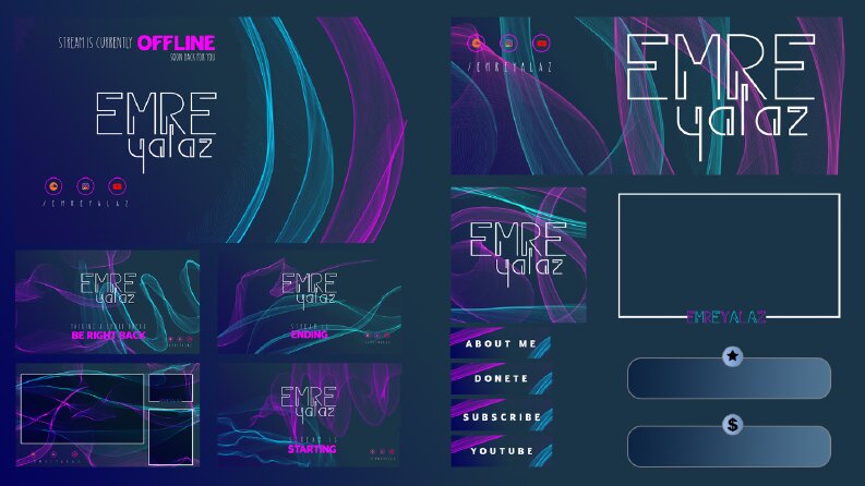 Emre YALAZ - Twitch Overlays 