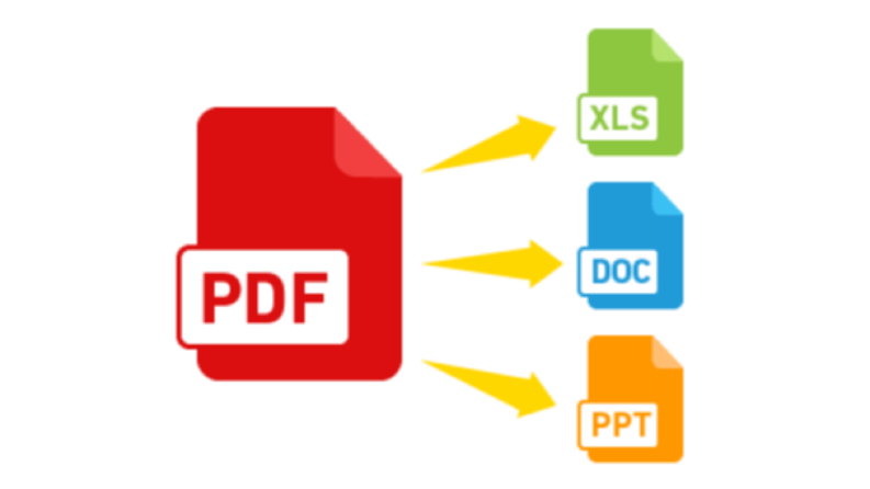pdf to word excel