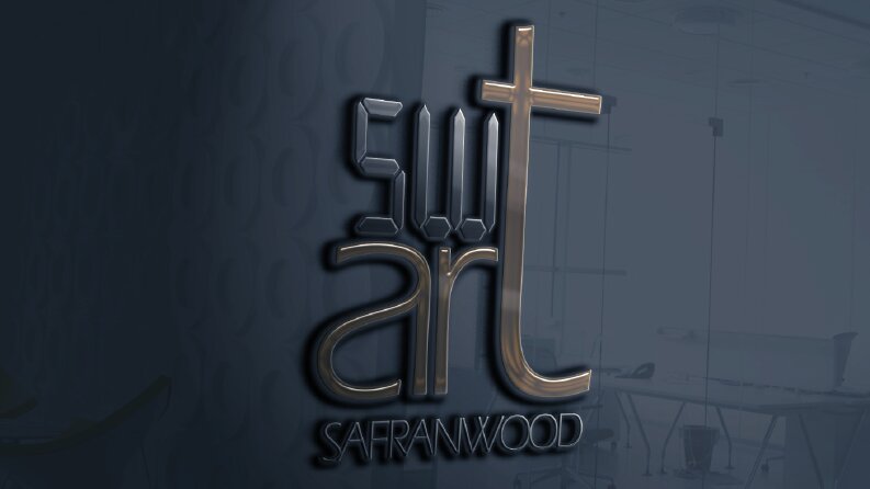 SafranWoodArt Logo Tasarımı 