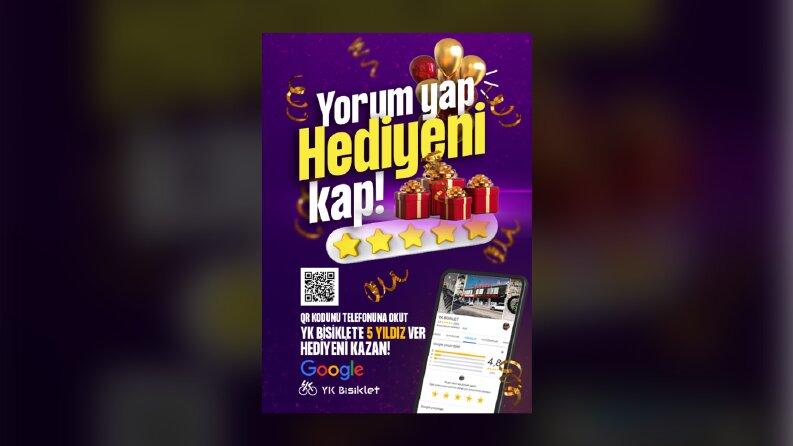YK Bisiklet İçin Yaptığımız Broşür