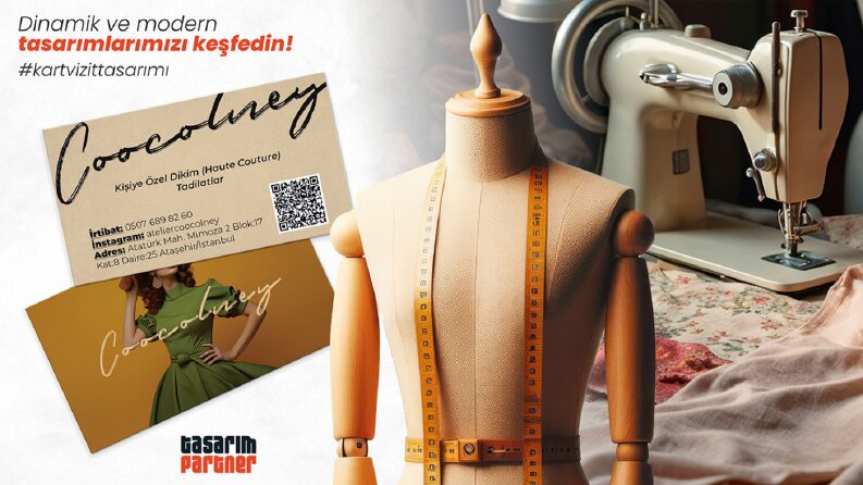 Butik Terzi Kartvizit Tasarım Hizmeti