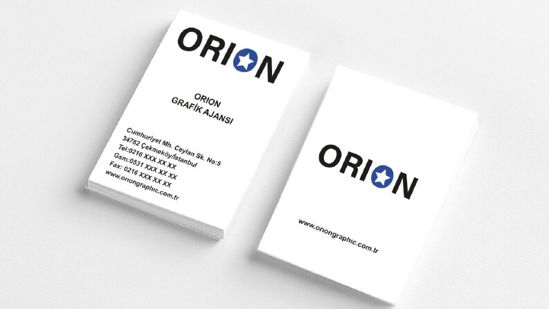 ORİON KURUMSAL KİMLİK TASARIMI