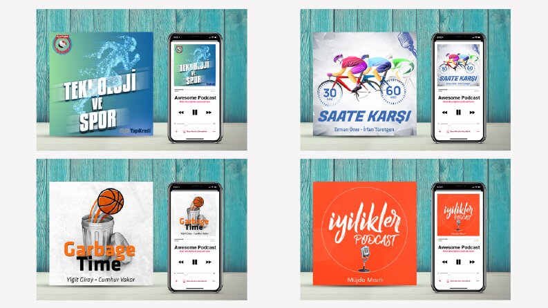 Podcast Kapak Tasarımları